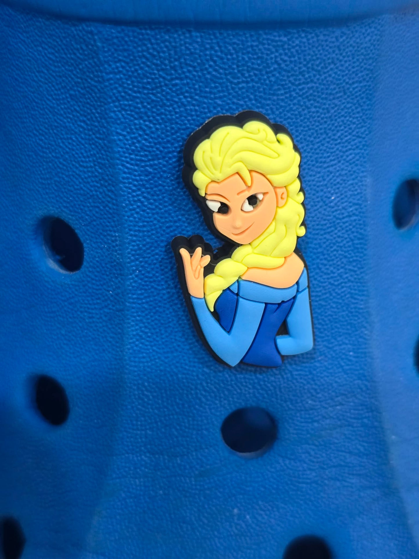 Frozen themed croc charms