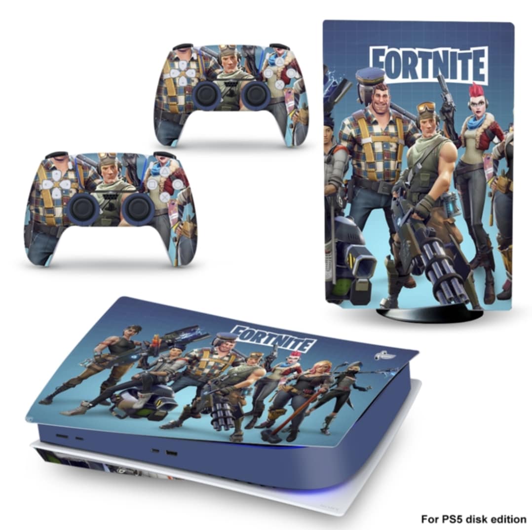 PS5 Disc Edition Console And Controller Skins