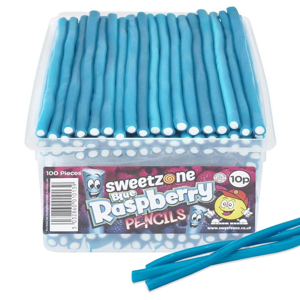 Sweetzone Blue Raspberry Pencils