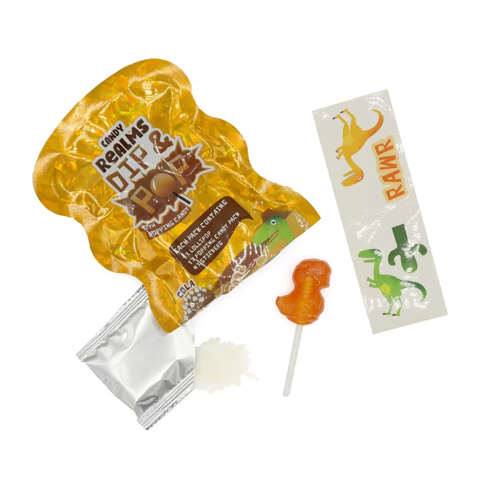 Candy Realms Dino Dip N Pop