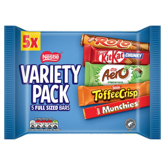 Nestlé Variety Milk Chocolate Bar Multipack