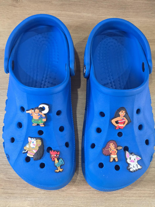 Moana Themed Croc Charms Show Charms/Jibbitz