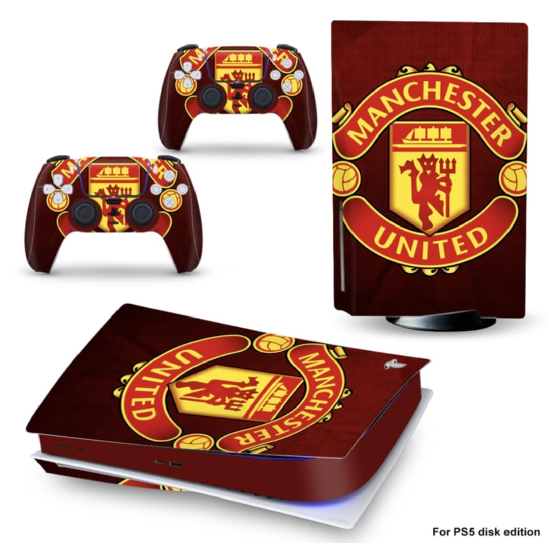 PS5 Disc Edition Console And Controller Skins
