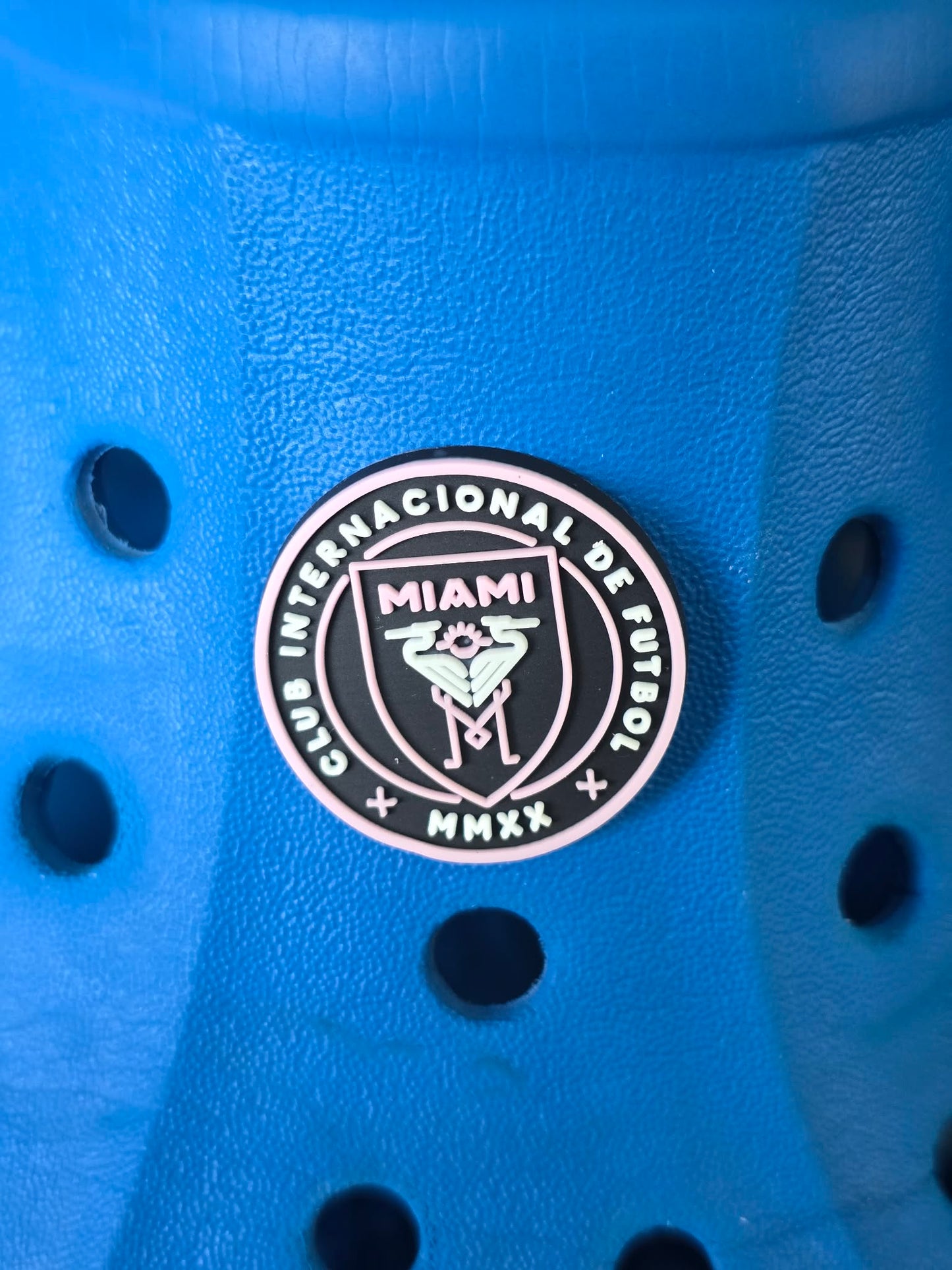 Football Badge Themed Croc Charms.