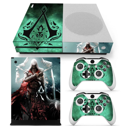 Xbox One S Console And Controller Skins.