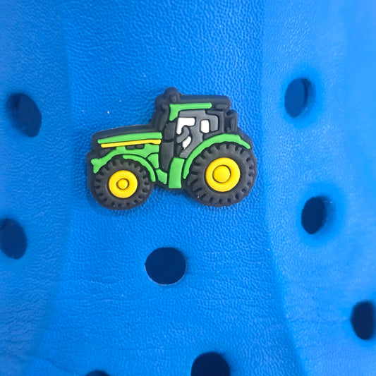 John Deere Tractor Croc Charms