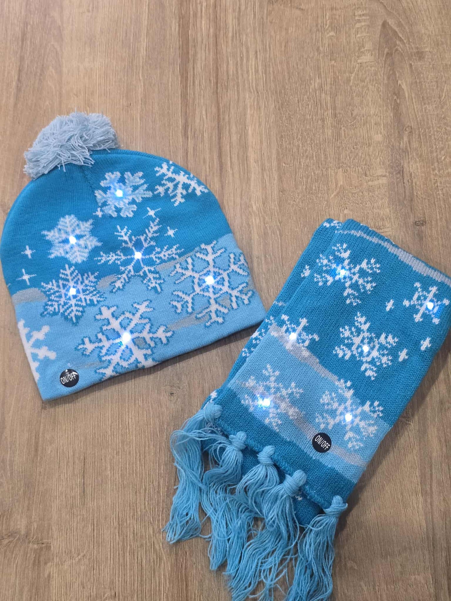 Festive Hat and Scarf Set