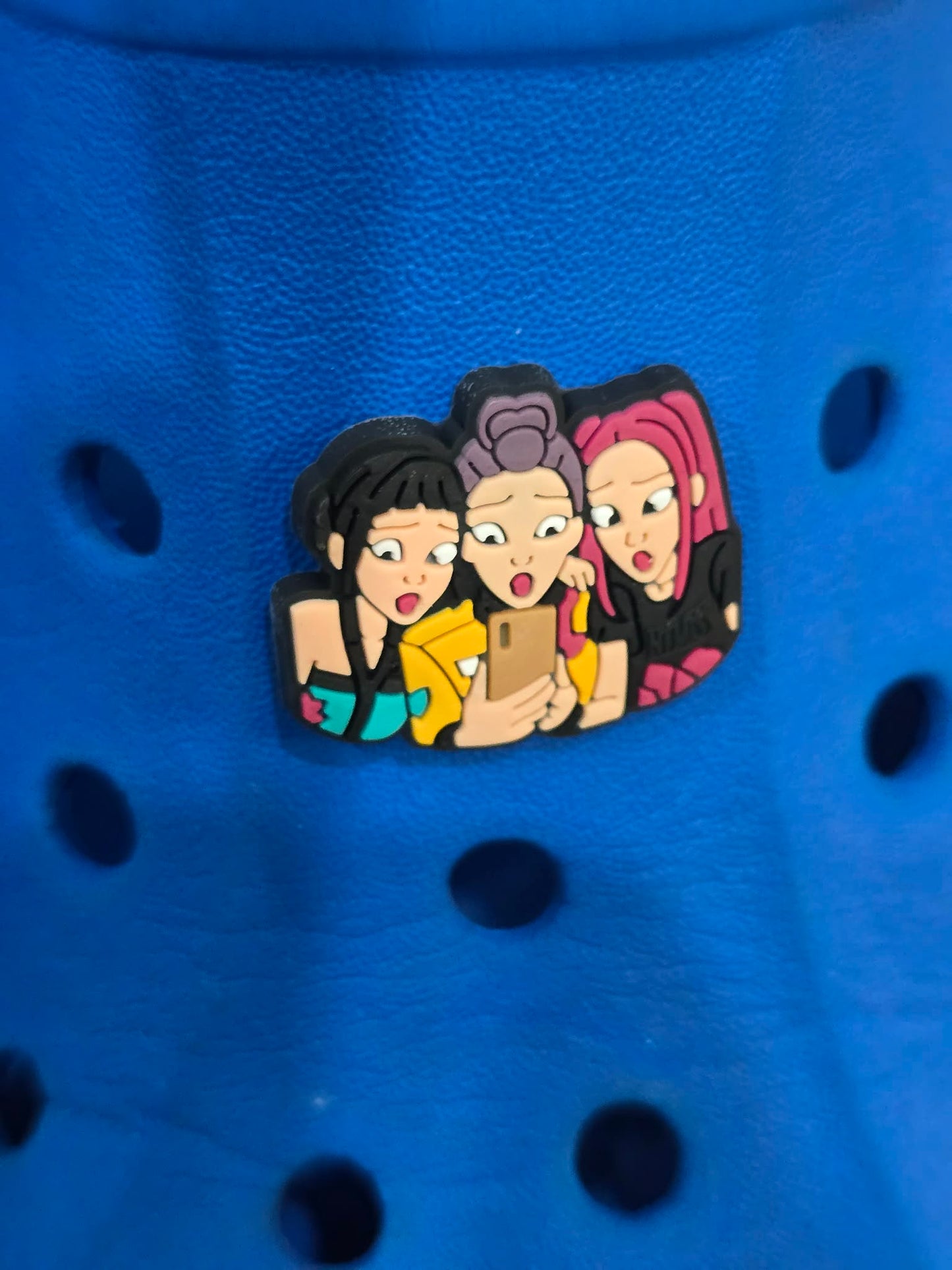 K-Pop Demon Hunters Acrylic and PVC Croc Charms