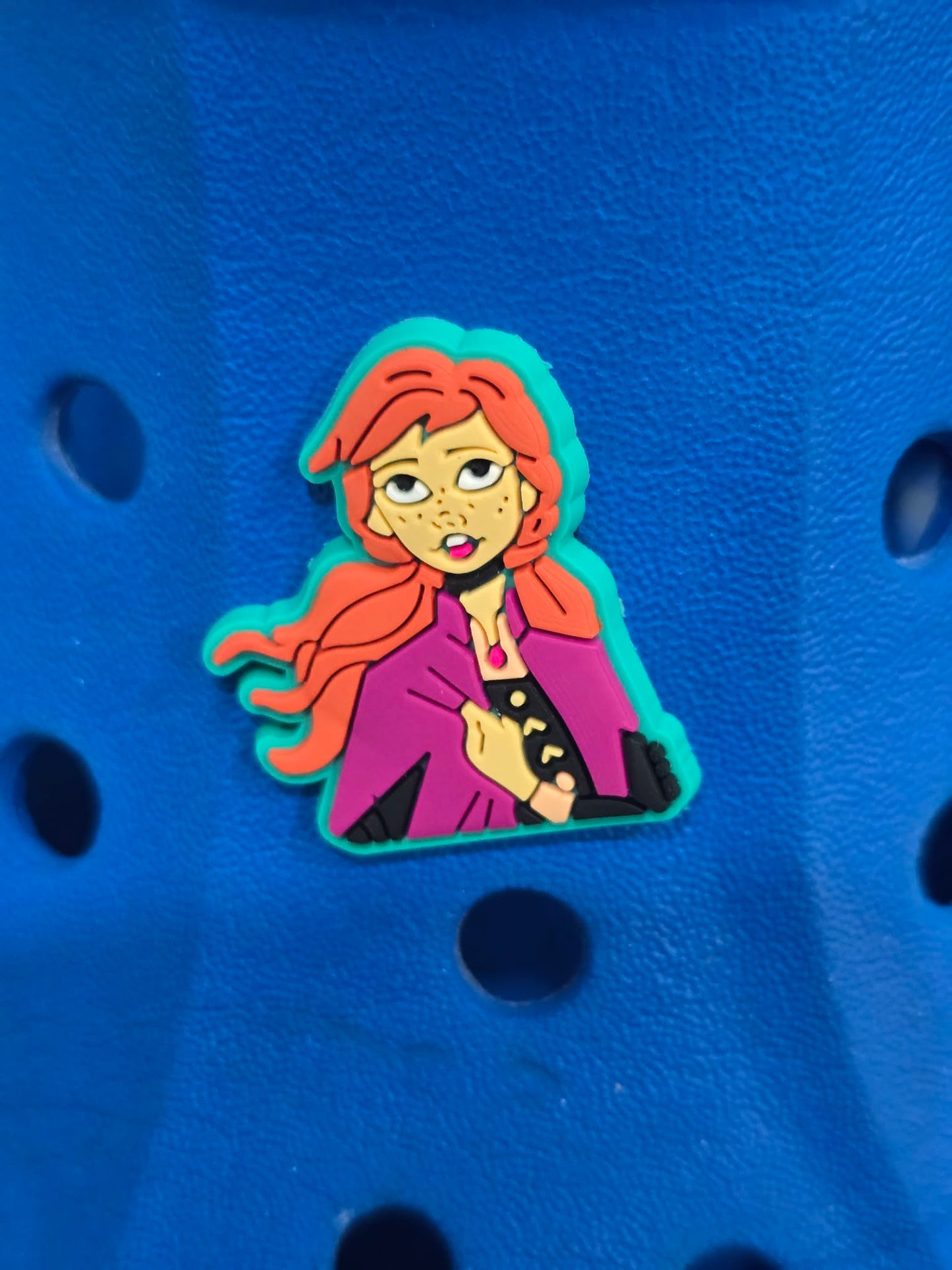 Frozen themed croc charms