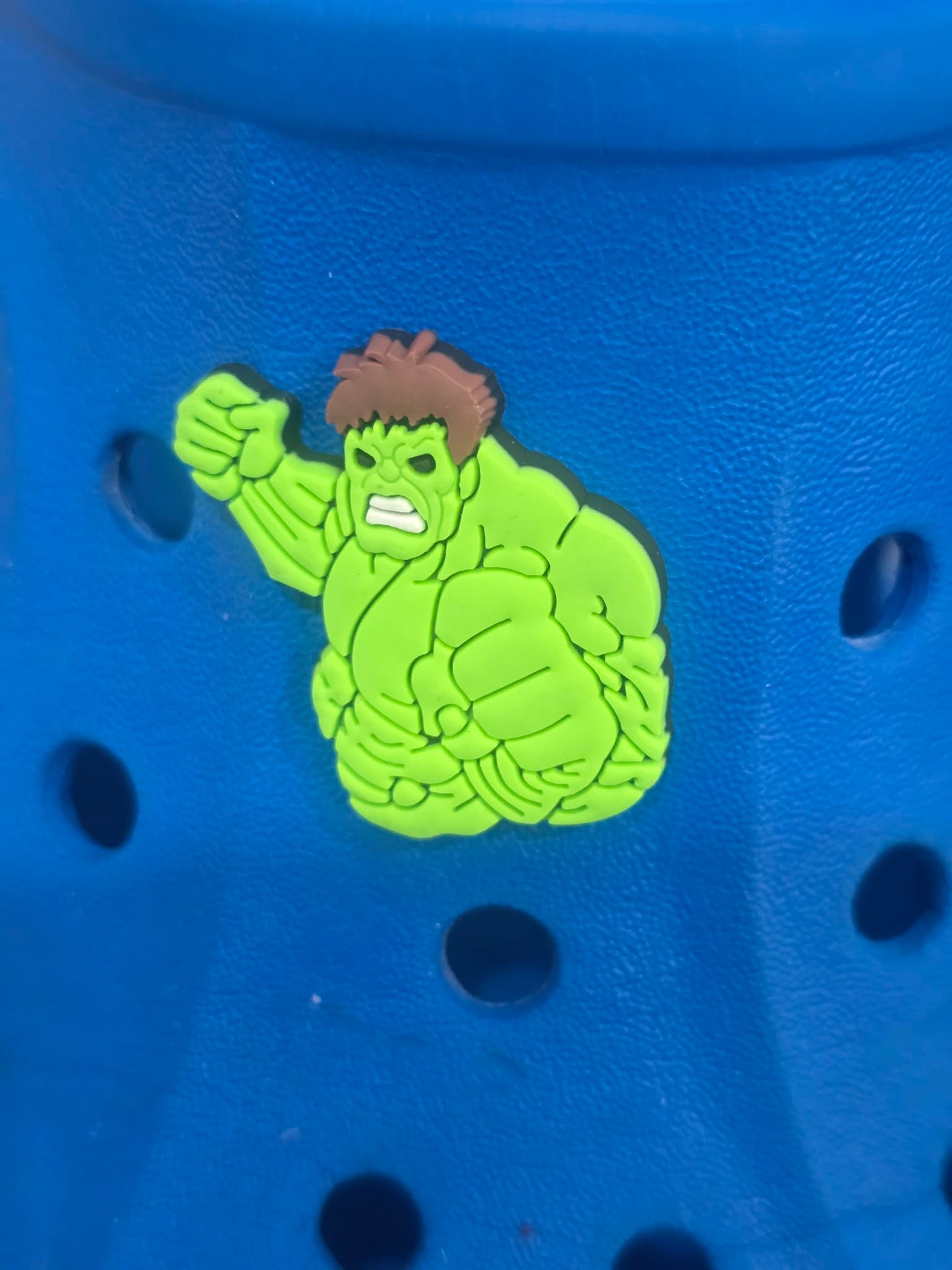 Hulk Themed Croc Charms