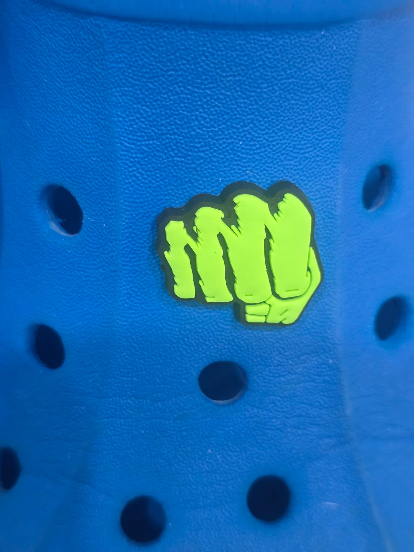 Hulk Themed Croc Charms