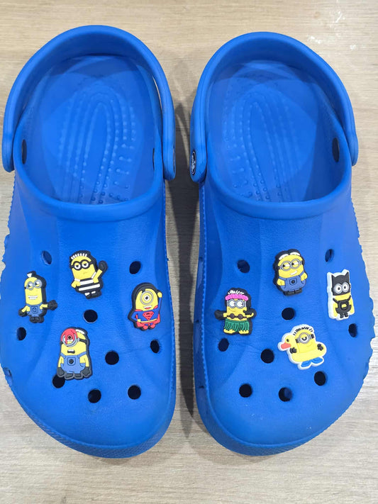 Minion Croc Charms