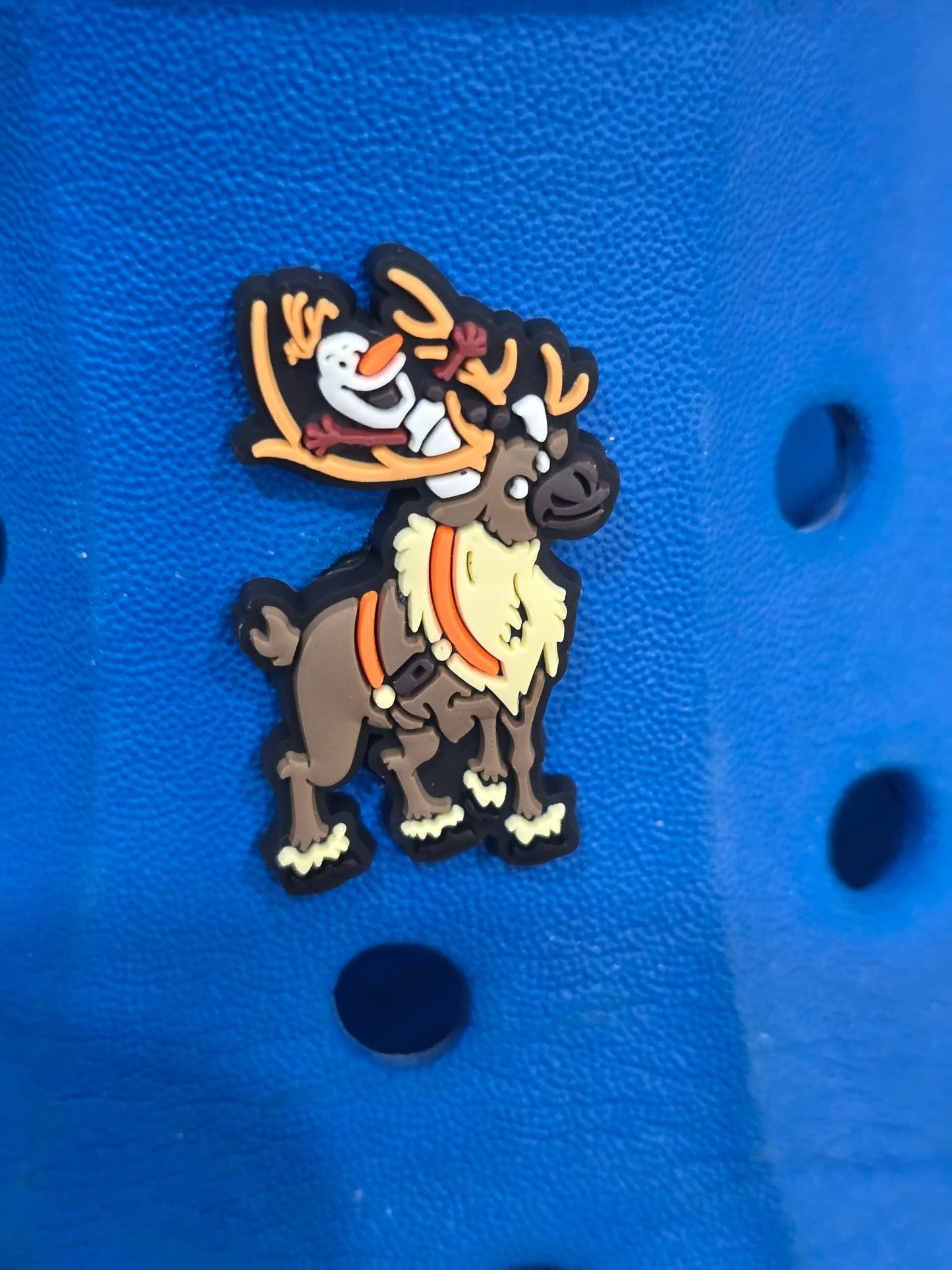 Frozen themed croc charms