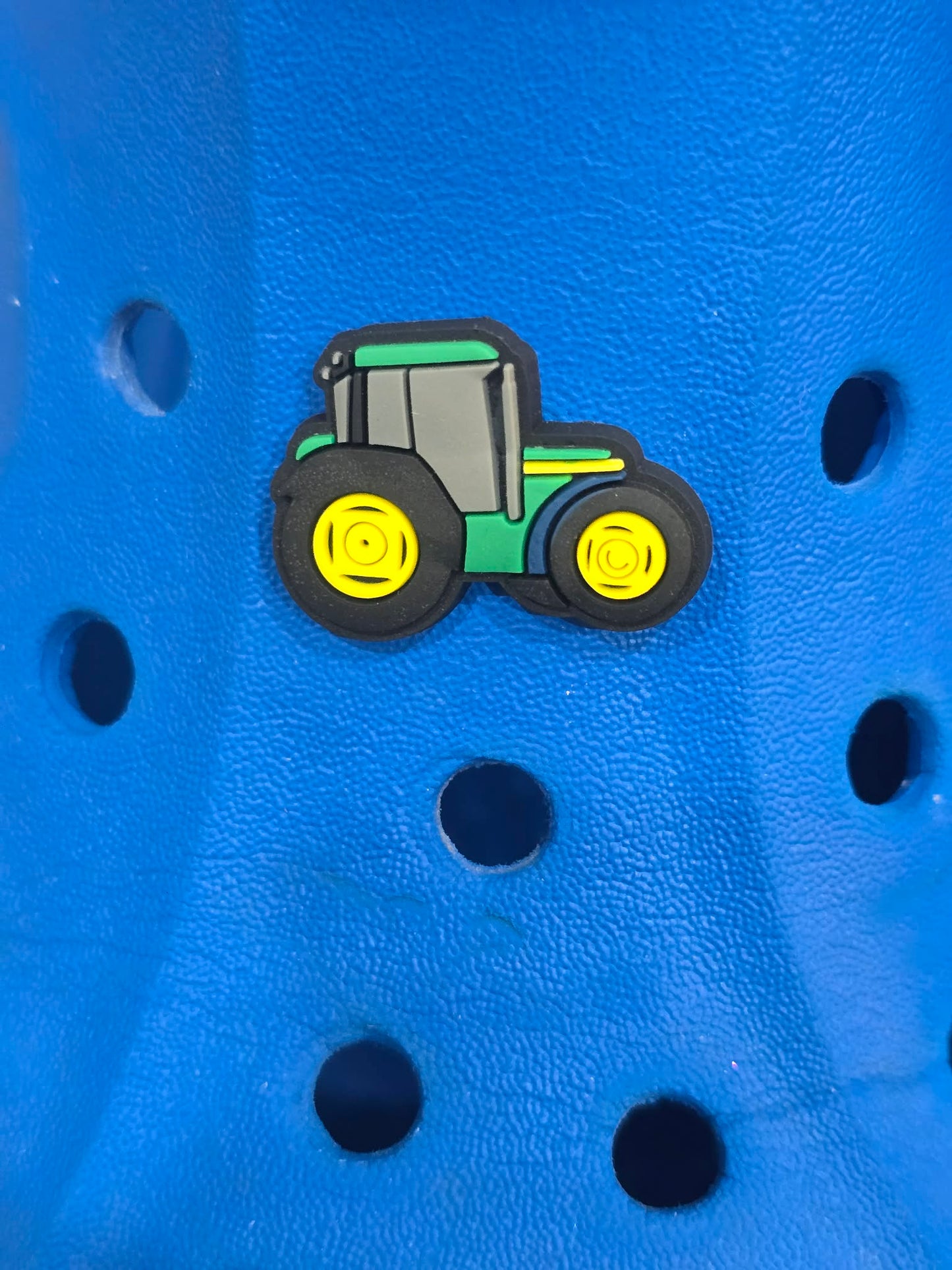 John Deere Tractor Croc Charms