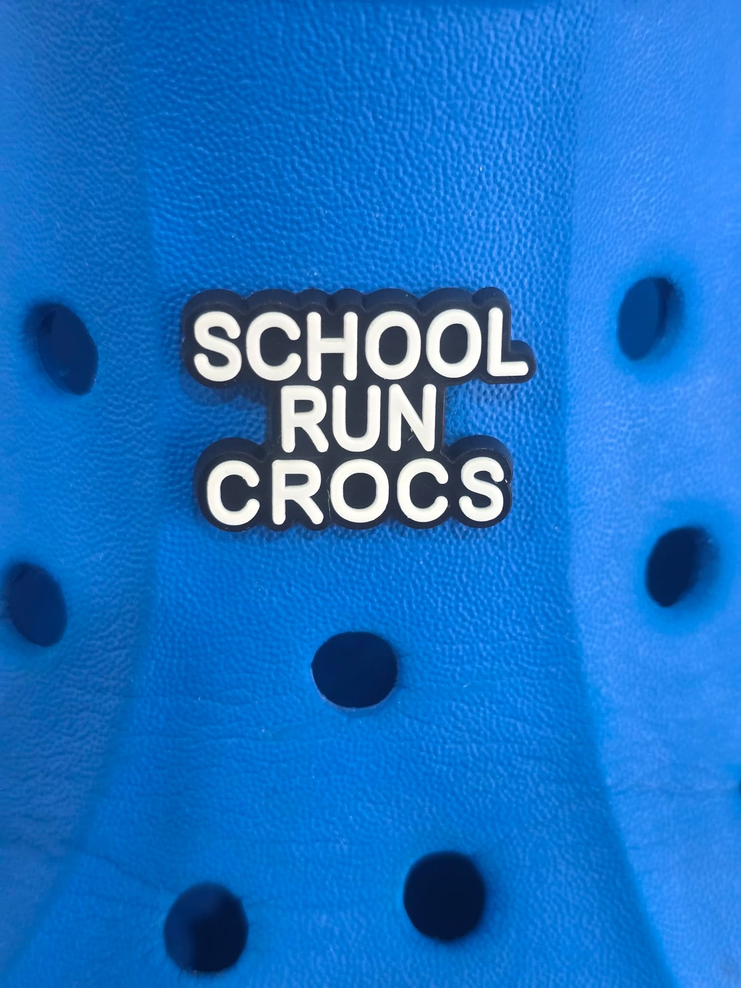 Slogan Croc Charms
