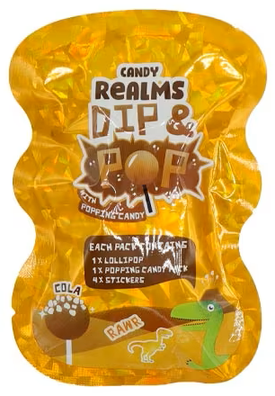 Candy Realms Dino Dip N Pop
