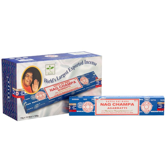 1 Pack of Nag Champa Incense Sticks by Satya