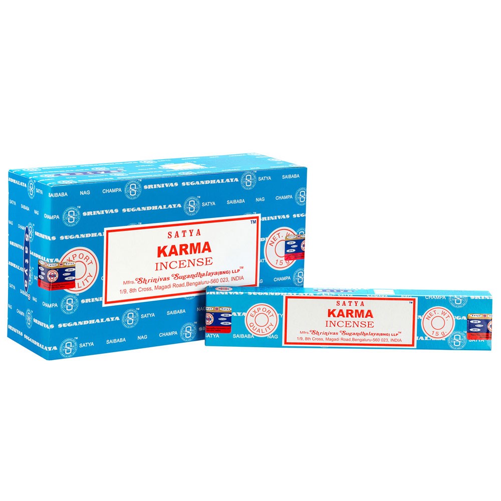 1 Pack of Karma Incense Sticks by Satya