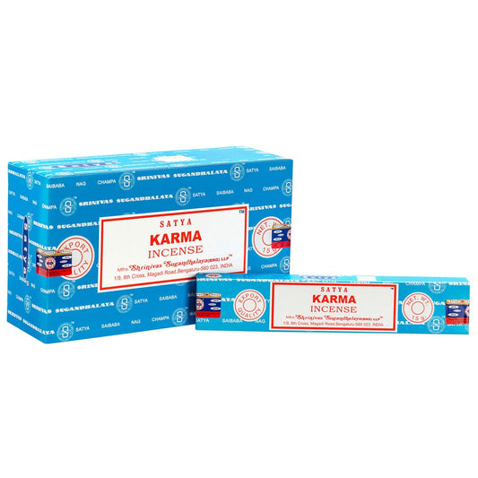 1 Pack of Karma Incense Sticks by Satya