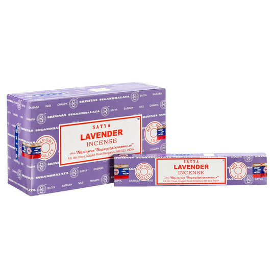1 Pack of Lavender Incense Sticks by Satya