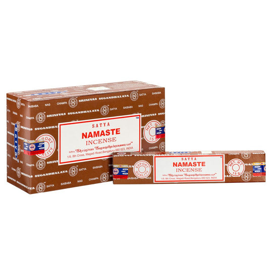 1 Pack of Namaste Incense Sticks by Satya