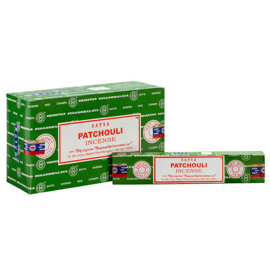 1 Pack of Patchouli Incense Sticks by Satya