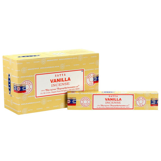1 Pack of Vanilla Incense Sticks by Satya