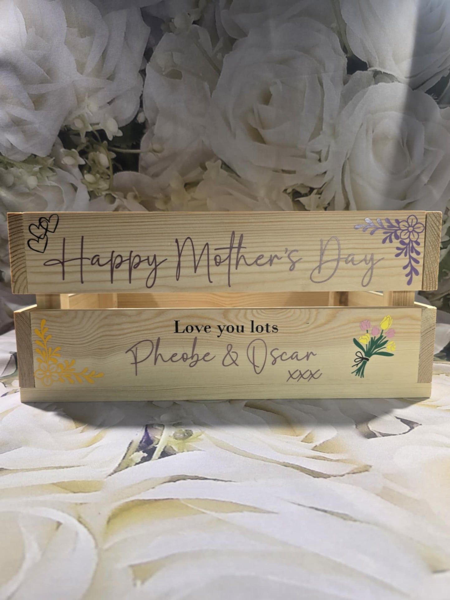 Personalised Mothers Day Crate