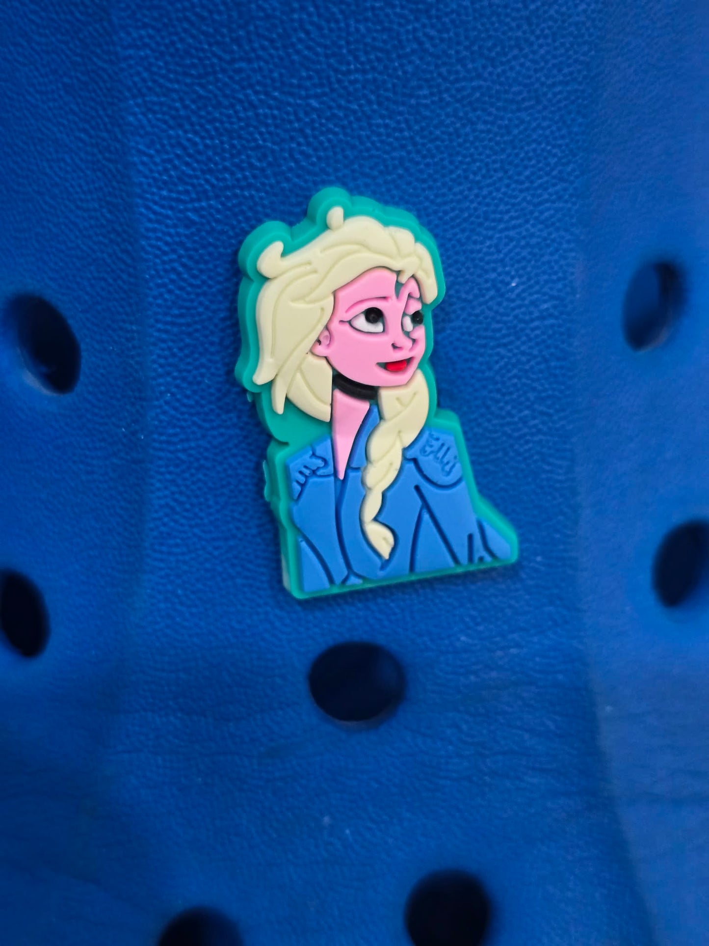 Frozen themed croc charms