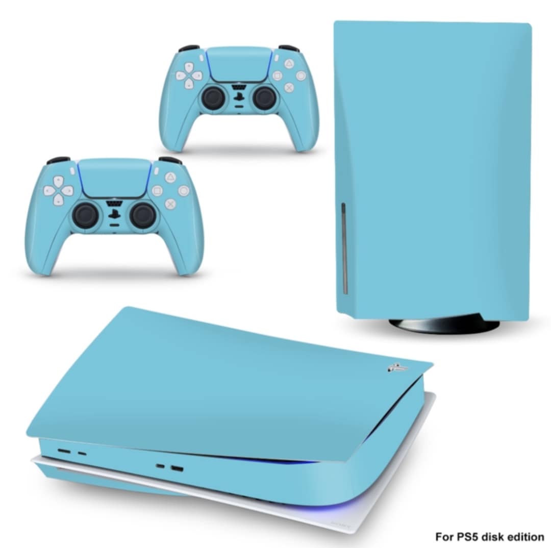 PS5 Disc Edition Console And Controller Skins