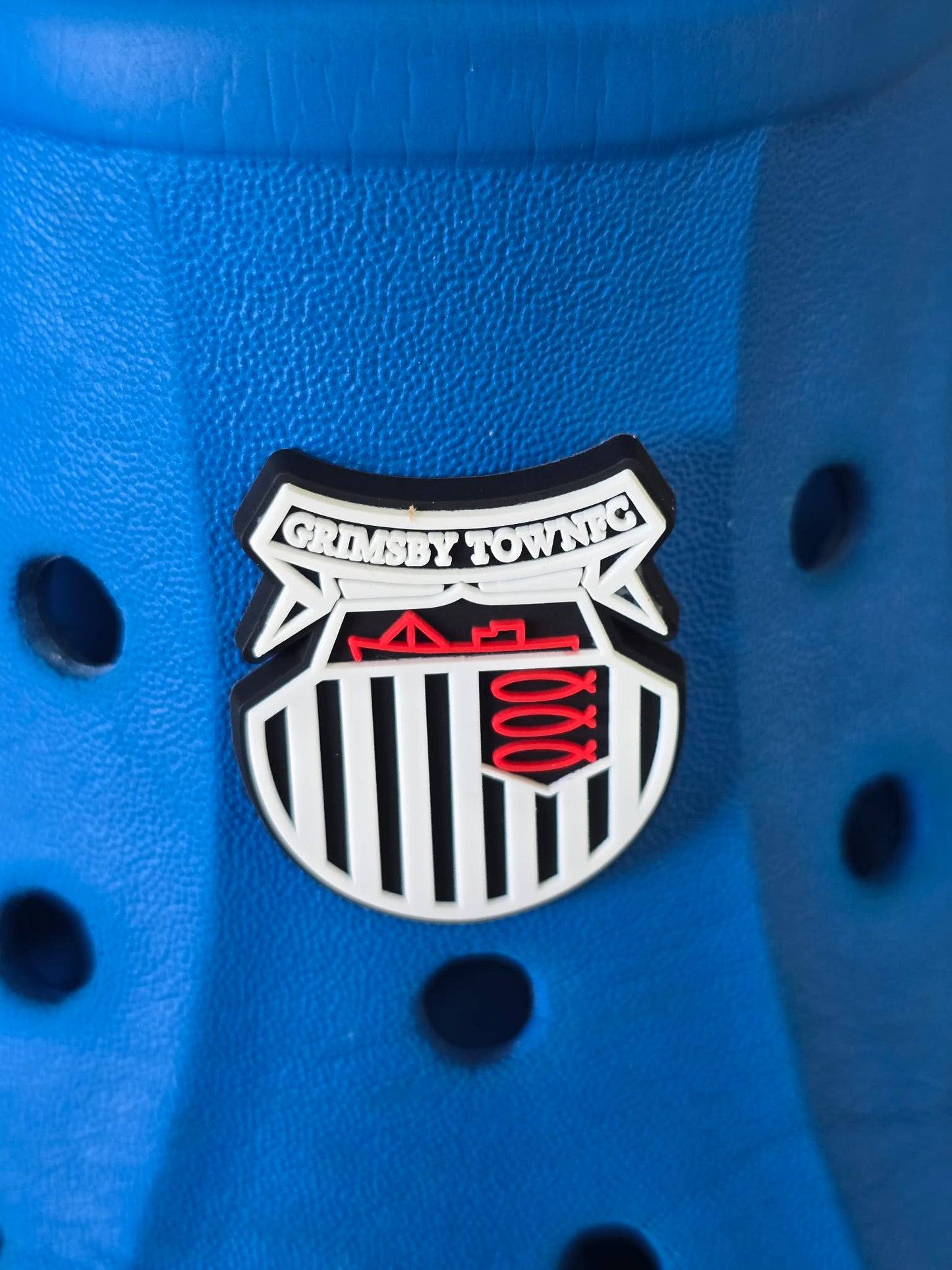 Football Badge Themed Croc Charms.