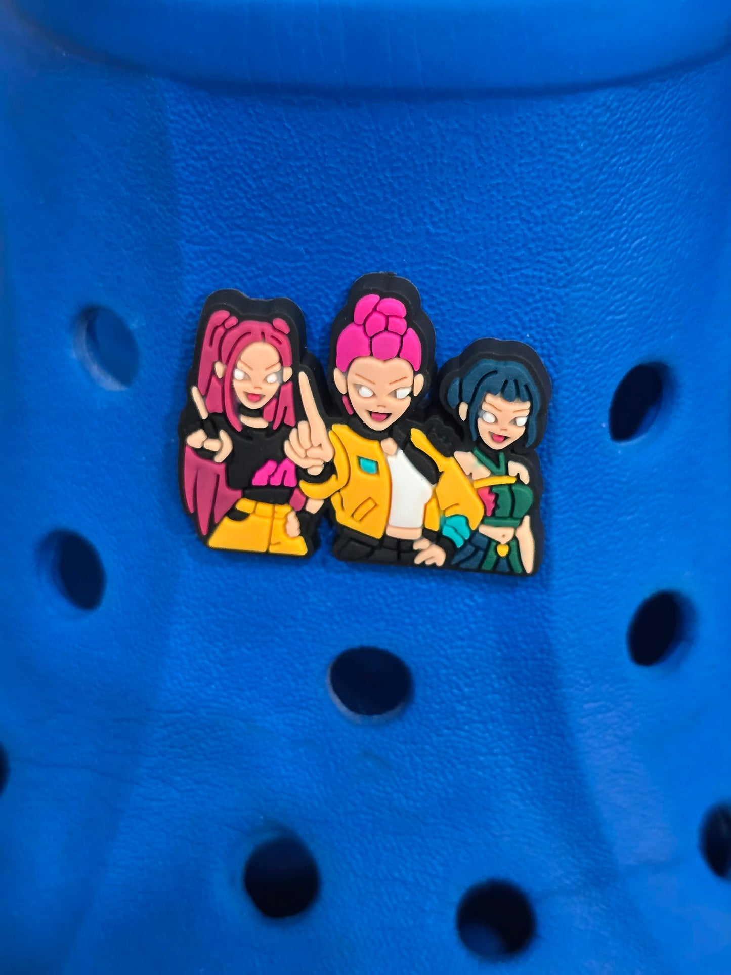 K-Pop Demon Hunters Acrylic and PVC Croc Charms